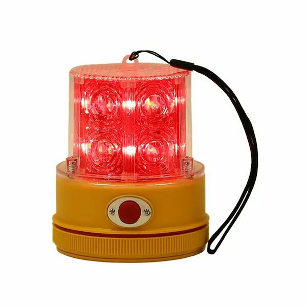 Aftermarket Magnetic Battery Operated Led Beacon Red, SL475R DRF30-1125_1